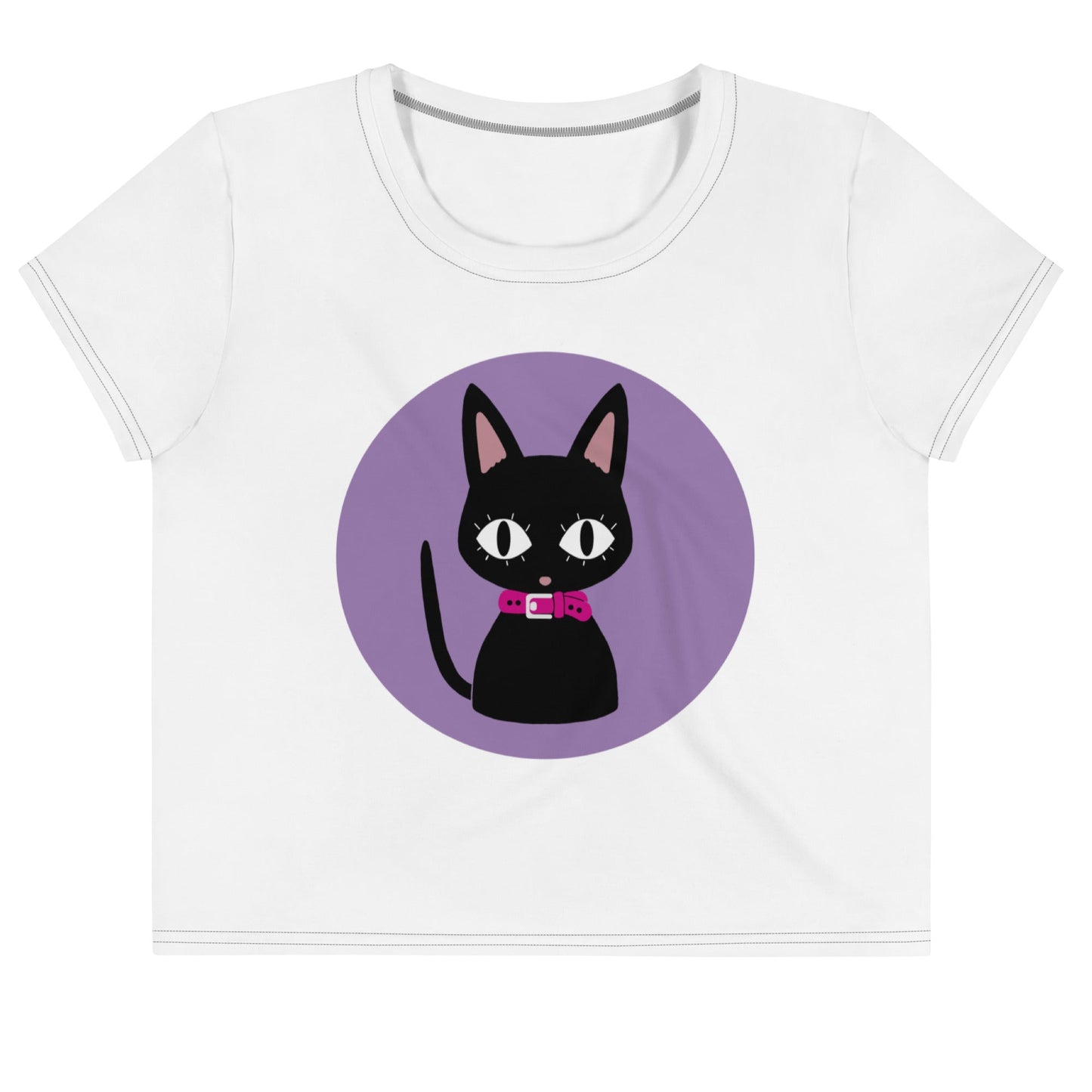 Nana (cat)/Hachi (dog) Crop Tee (Nana)