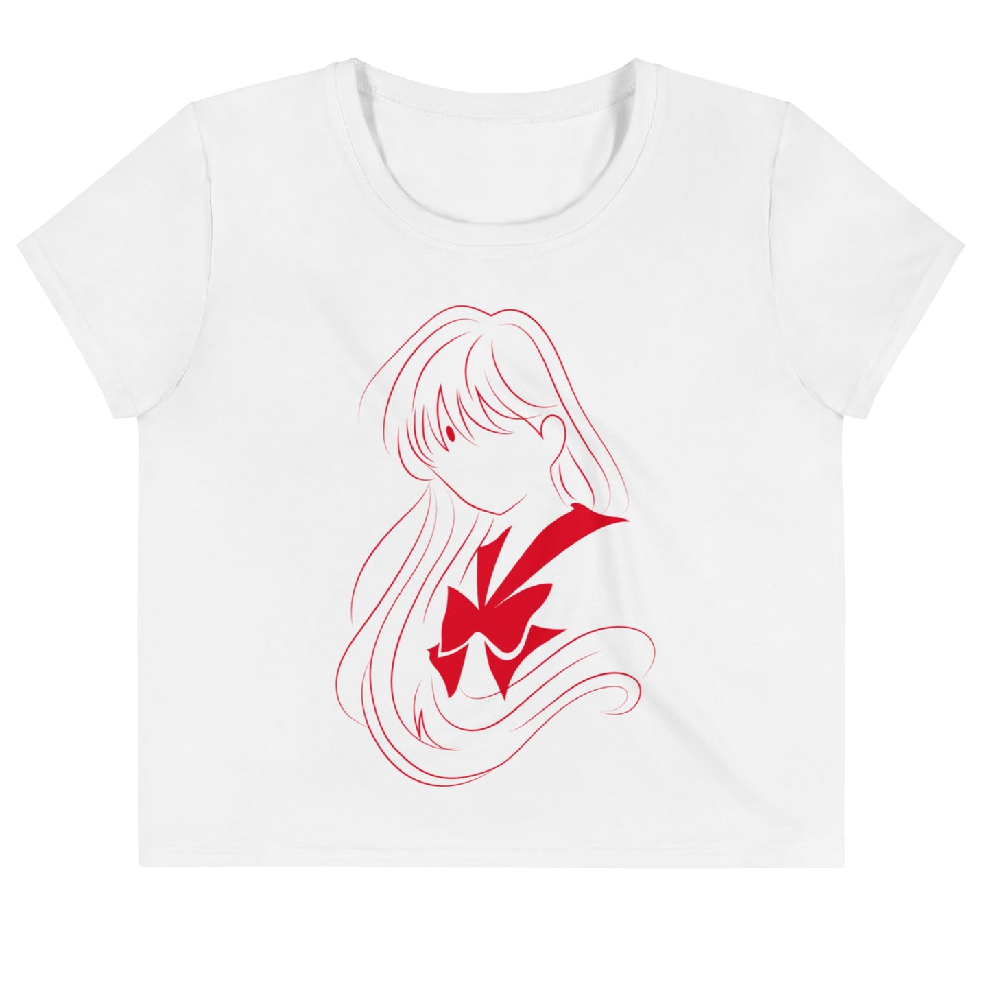 Sailor Mars Crop Tee (Sailor Moon)