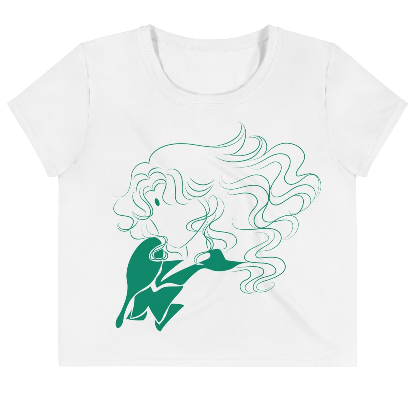 Sailor Neptune Crop Tee (Sailor Moon)