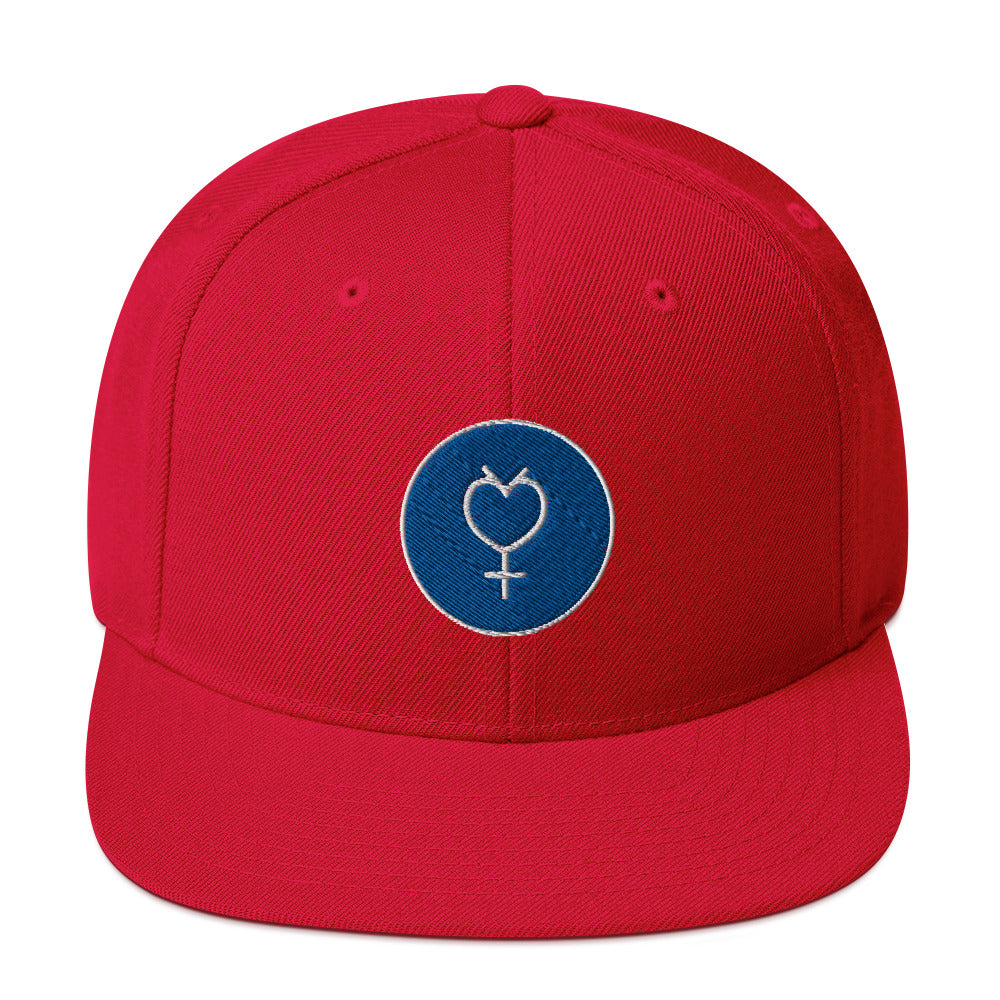 Sailor Mercury Snapback Hat (Sailor Moon)