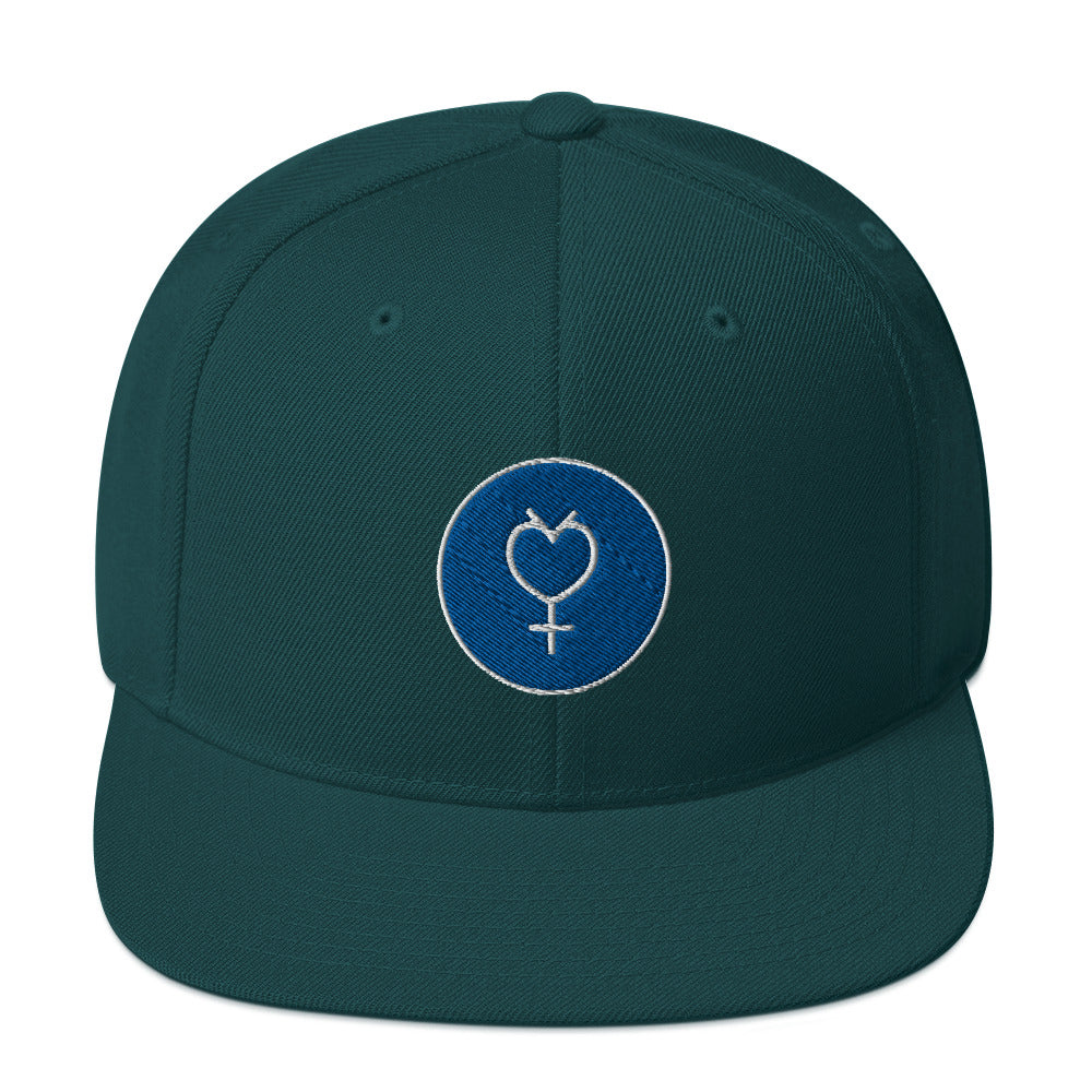 Sailor Mercury Snapback Hat (Sailor Moon)