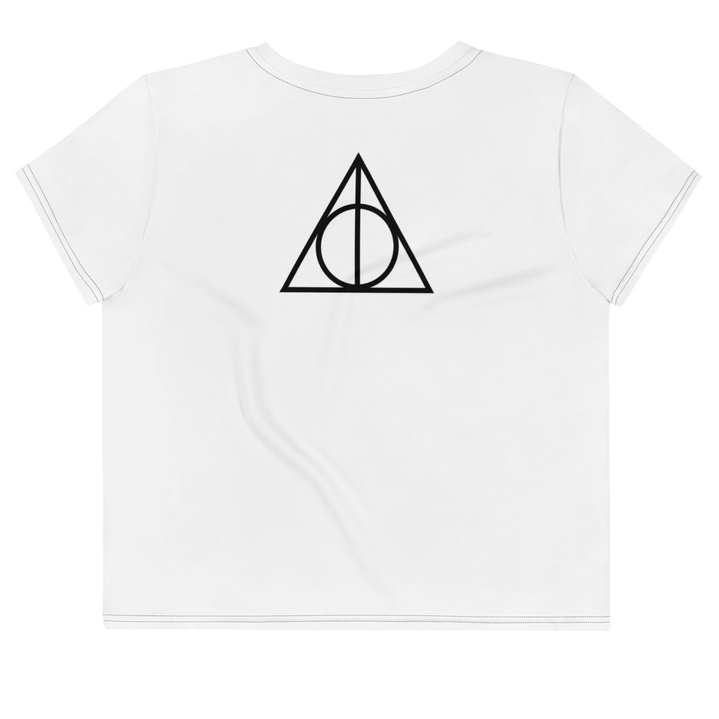 Death/ Deathly Hallows symbol Crop Tee (Harry Potter)