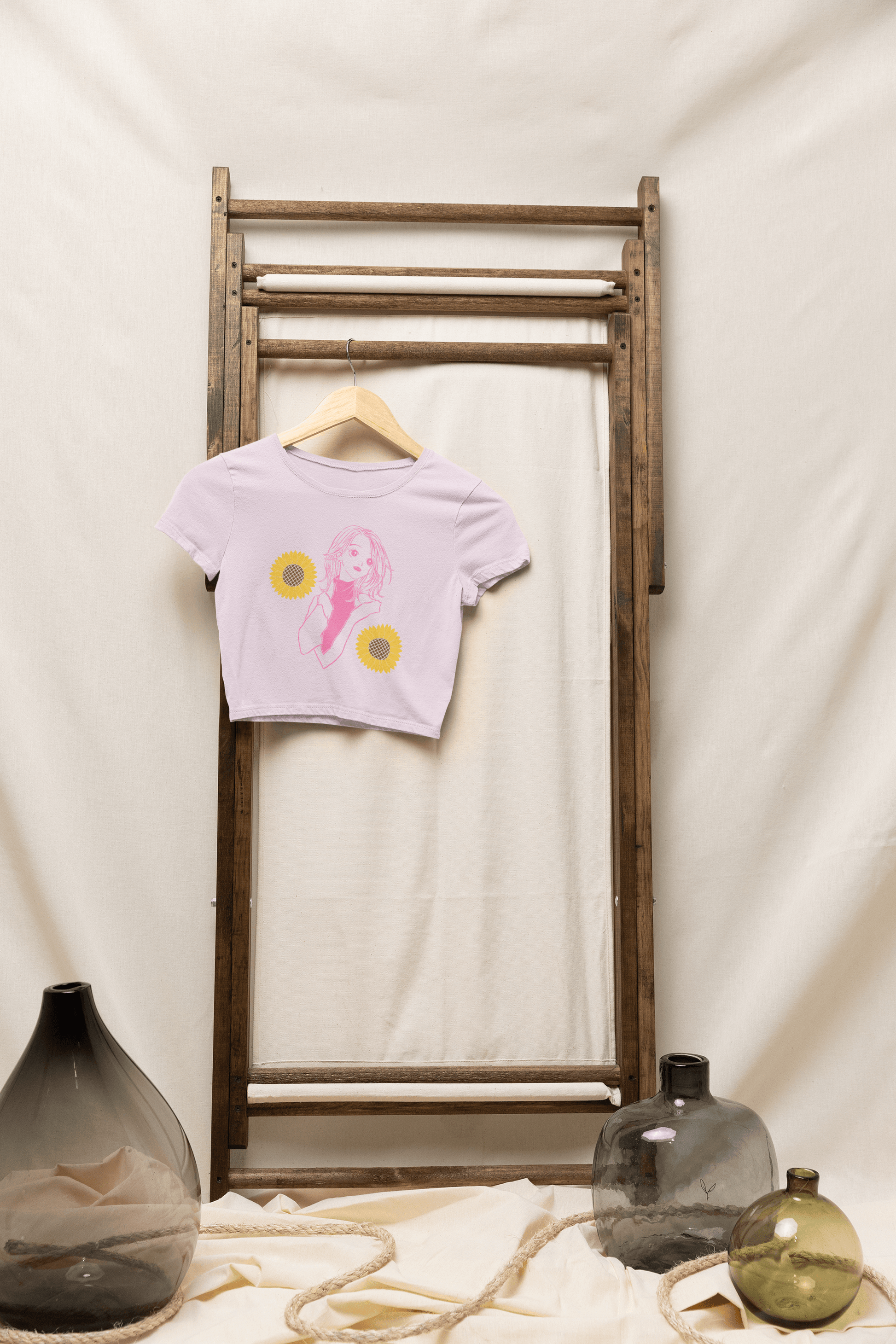 Hachi Crop Tee-Inspired by Nana Fungi Freak