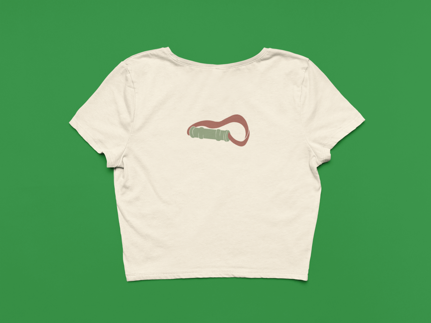 Nezuko Crop Tee - Inspired by Demon Slayer Fungi Freak