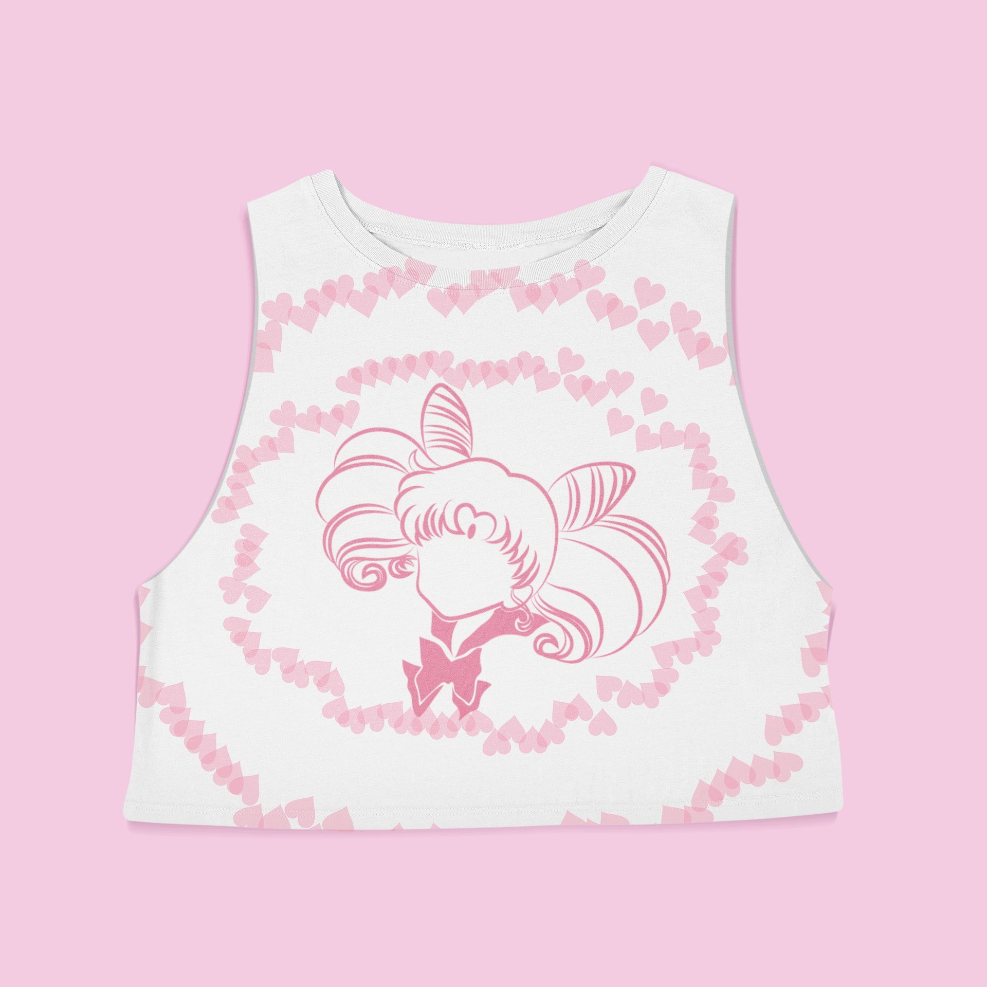 Sailor Chibi Moon Crop Top – Inspired by Sailor Moon Fungi Freak