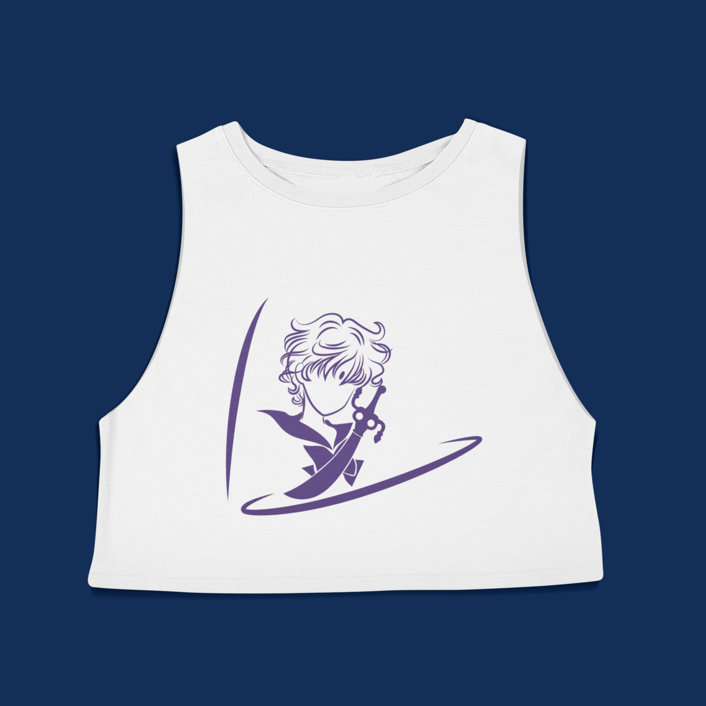 Sailor Uranus Crop Top – Inspired by Sailor Moon Fungi Freak