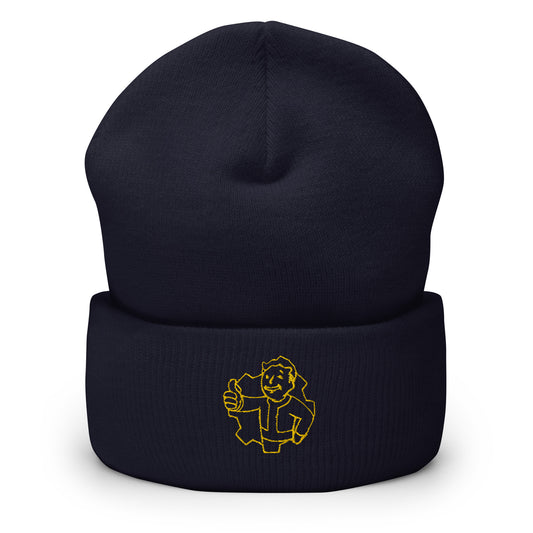 Vault-boy Cuffed Beanie (Fallout)