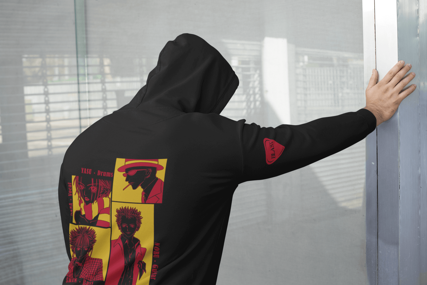 Black Stones Hoodie – Inspired by Nana Fungi Freak