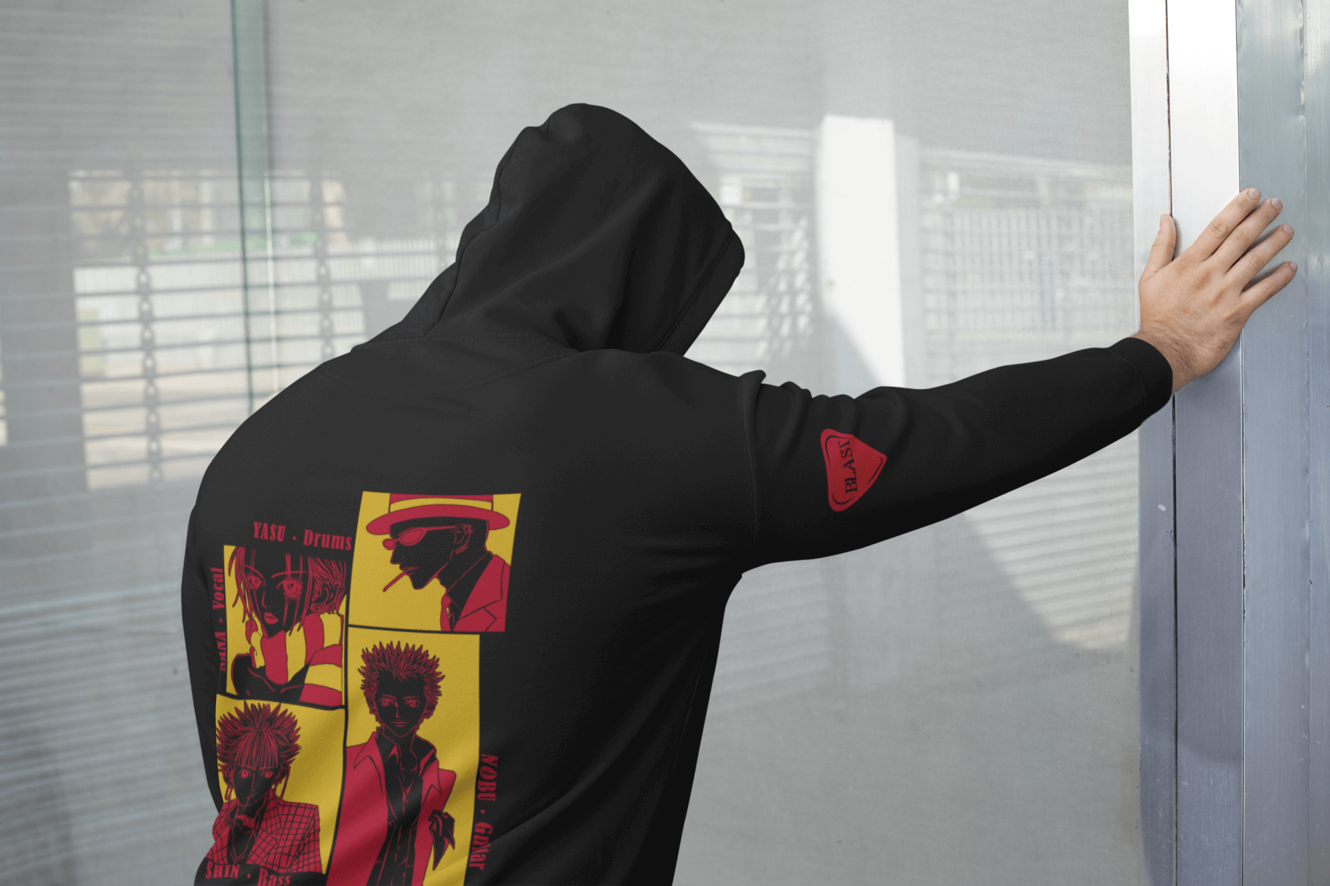 Black Stones Hoodie – Inspired by Nana Fungi Freak