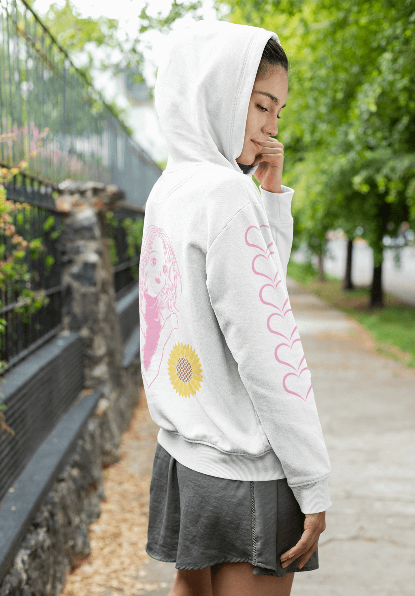 Hachi Hoodie- Inspired by Nana Fungi Freak