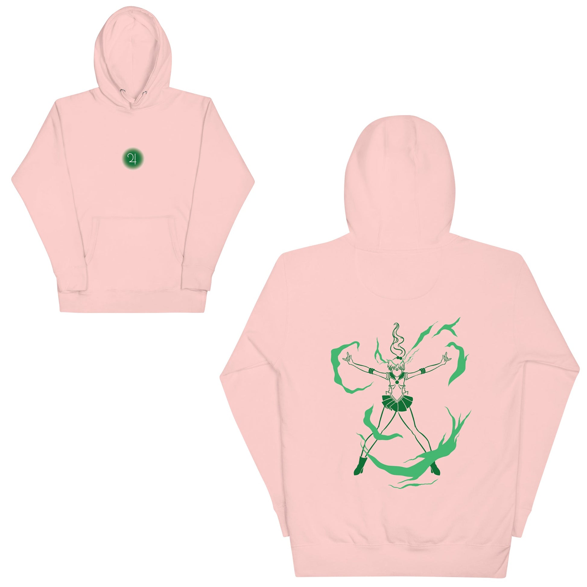 Sailor Jupiter Hoodie – Inspired by Sailor Moon Fungi Freak