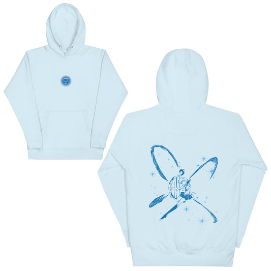 Sailor Mercury Hoodie – Inspired by Sailor Moon Fungi Freak