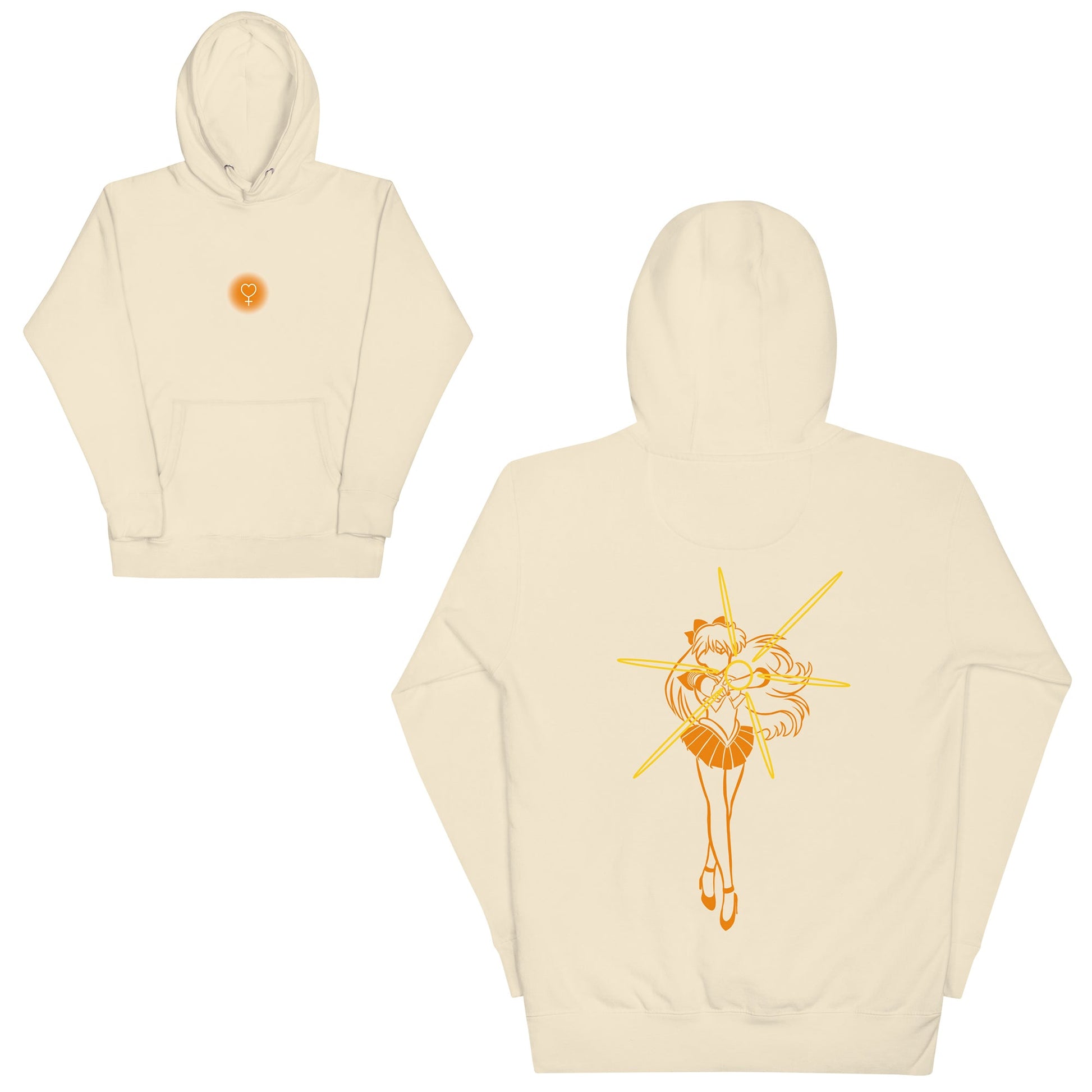 Sailor Venus Hoodie – Inspired by Sailor Moon Fungi Freak