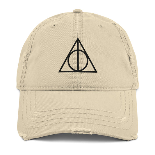 Deathly Hallows distressed cap (Harry Potter)