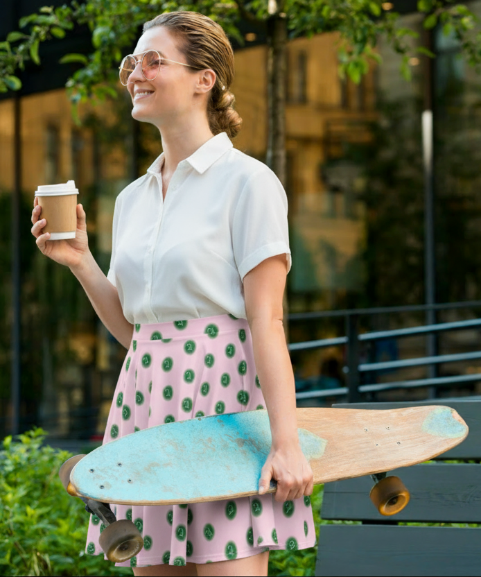 Sailor Jupiter Skater Skirt – Inspired by Sailor Moon Fungi Freak