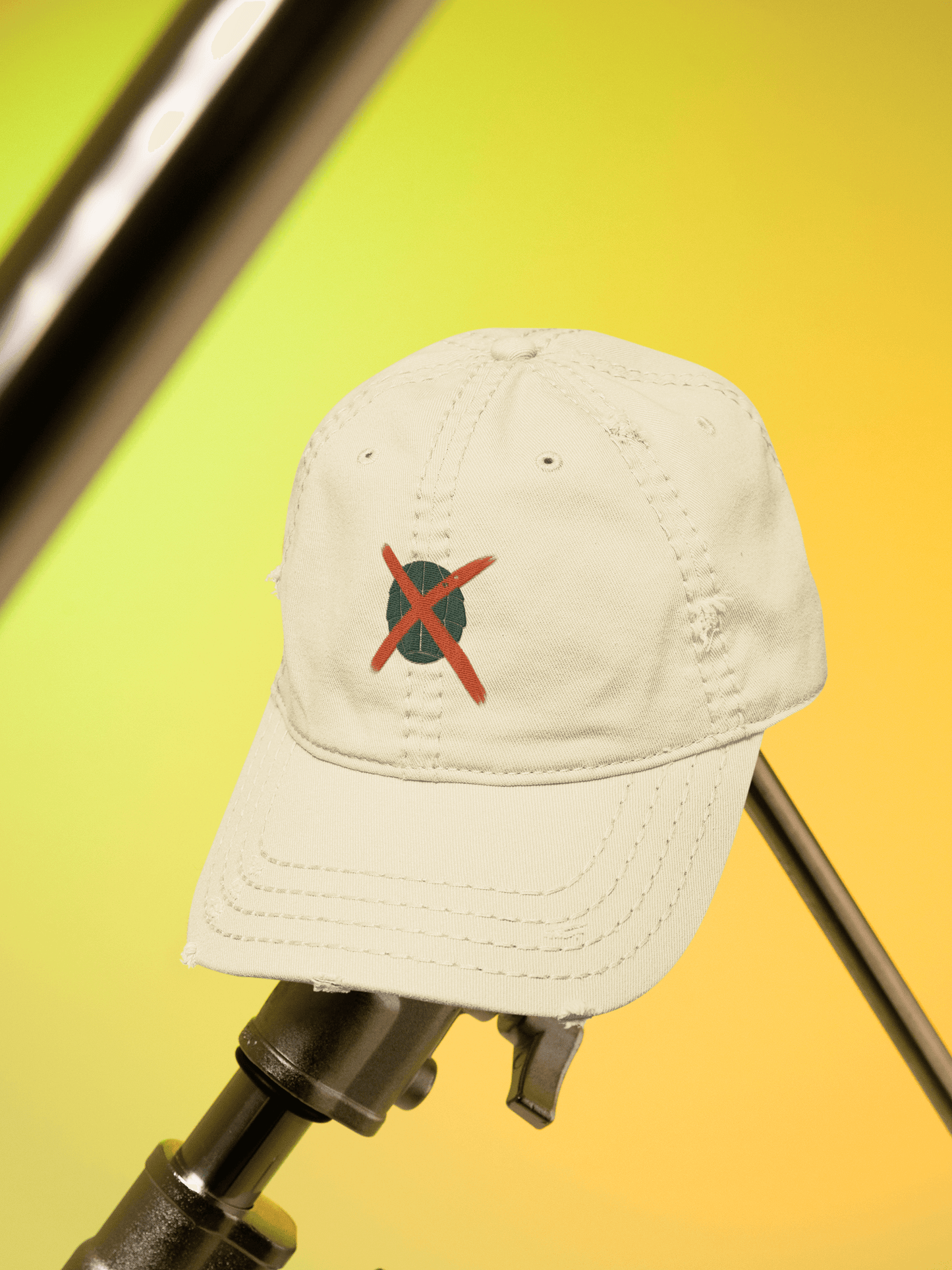 Bakugou distressed cap-Inspired by My Hero Academia Fungi Freak