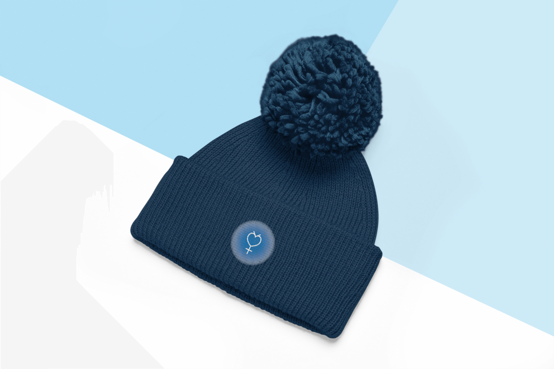 Sailor Mercury Pom Pom Beanie – Inspired by Sailor Moon Fungi Freak