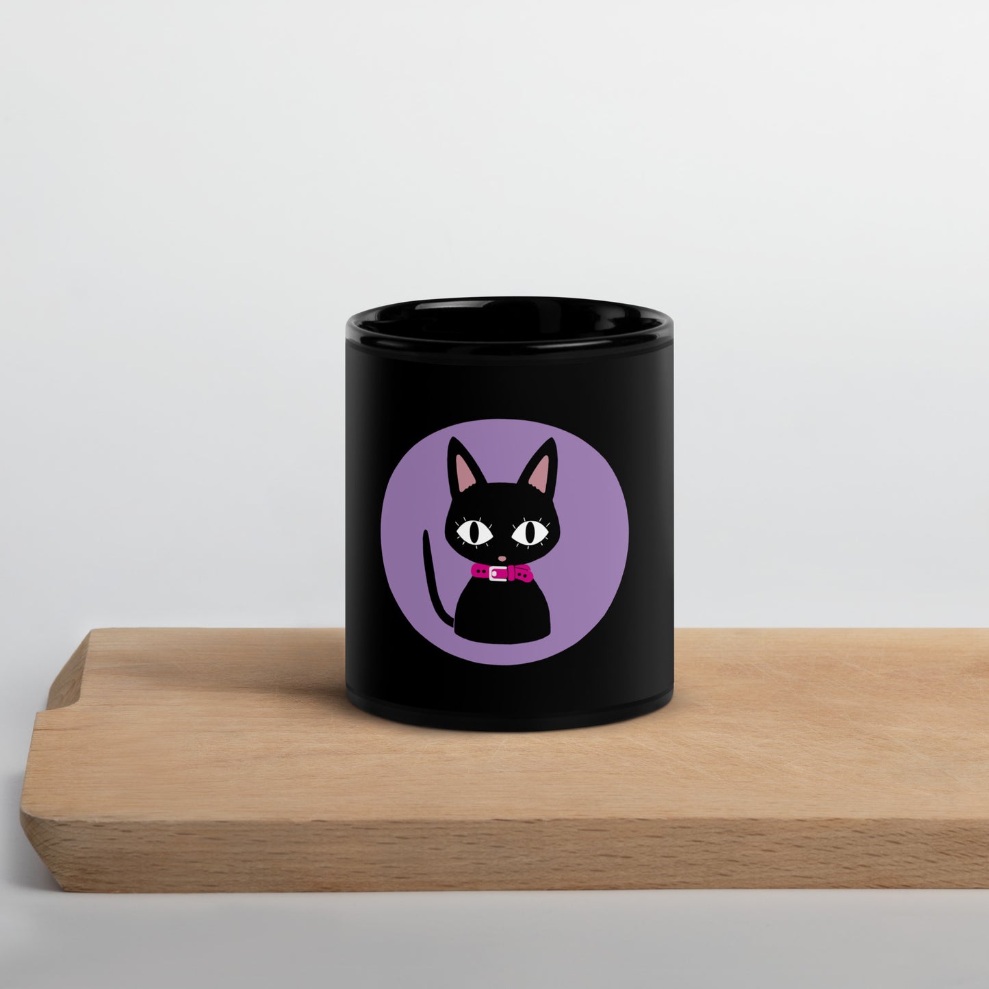 Nana Black Glossy Mug (Nana)