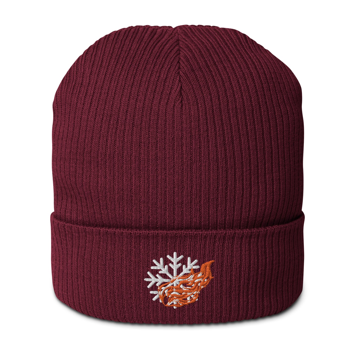 Todoroki Quirk Symbol Organic ribbed beanie (My Hero Academia)