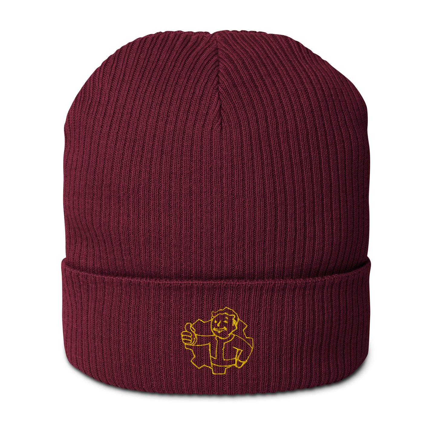 Vault-boy Organic ribbed beanie (Fallout)