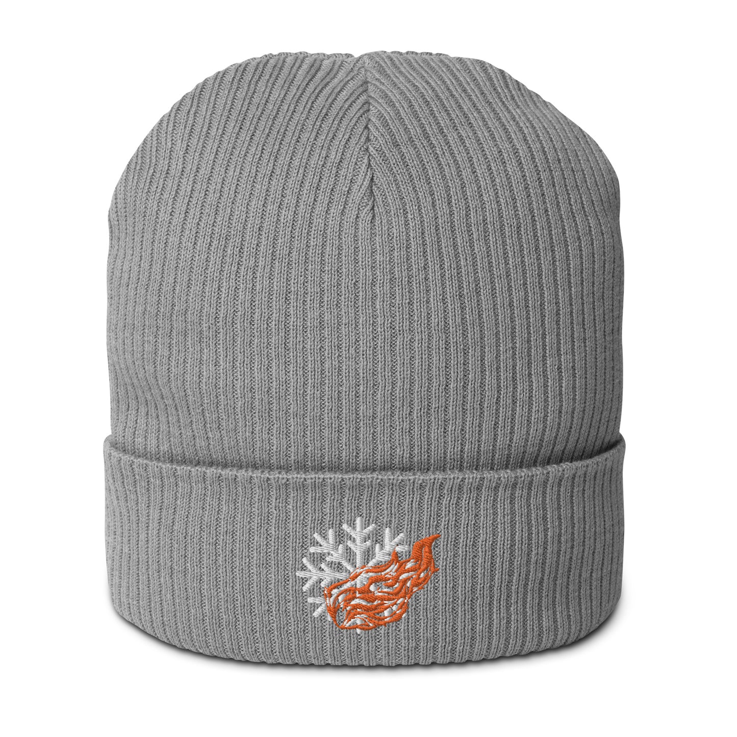 Todoroki Quirk Symbol Organic ribbed beanie (My Hero Academia)