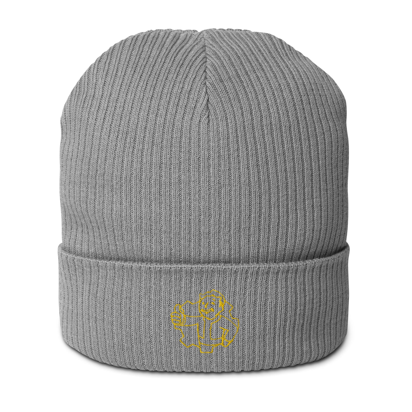 Vault-boy Organic ribbed beanie (Fallout)