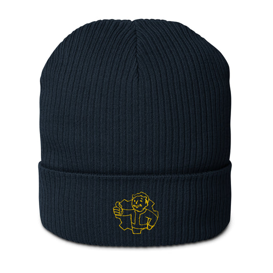 Vault-boy Organic ribbed beanie (Fallout)