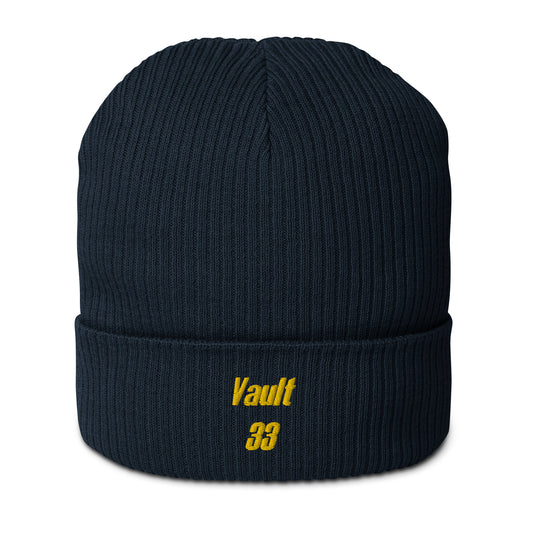 Vault 33 Organic ribbed beanie (Fallout)