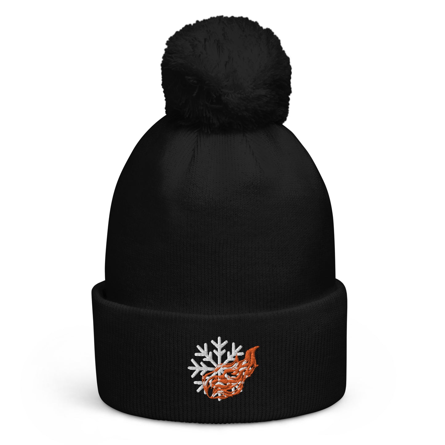 Todoroki Quirk Symbol Pom Pom Beanie (My Hero Academia)