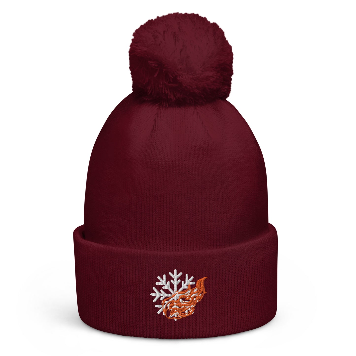 Todoroki Quirk Symbol Pom Pom Beanie (My Hero Academia)