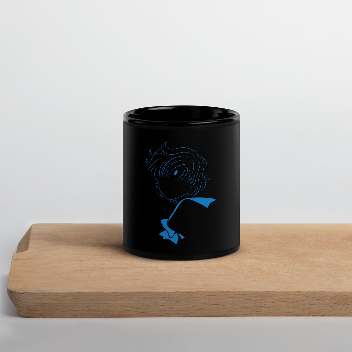 Sailor Mercury Black Glossy Mug (Sailor Moon)