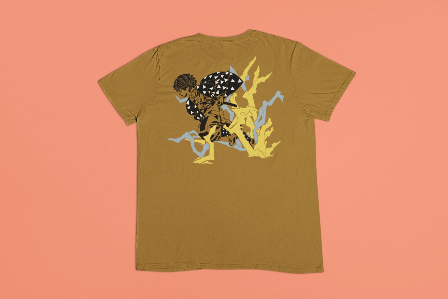 Zenitsu Oversized T-shirt – Inspired by Demon Slayer Fungi Freak