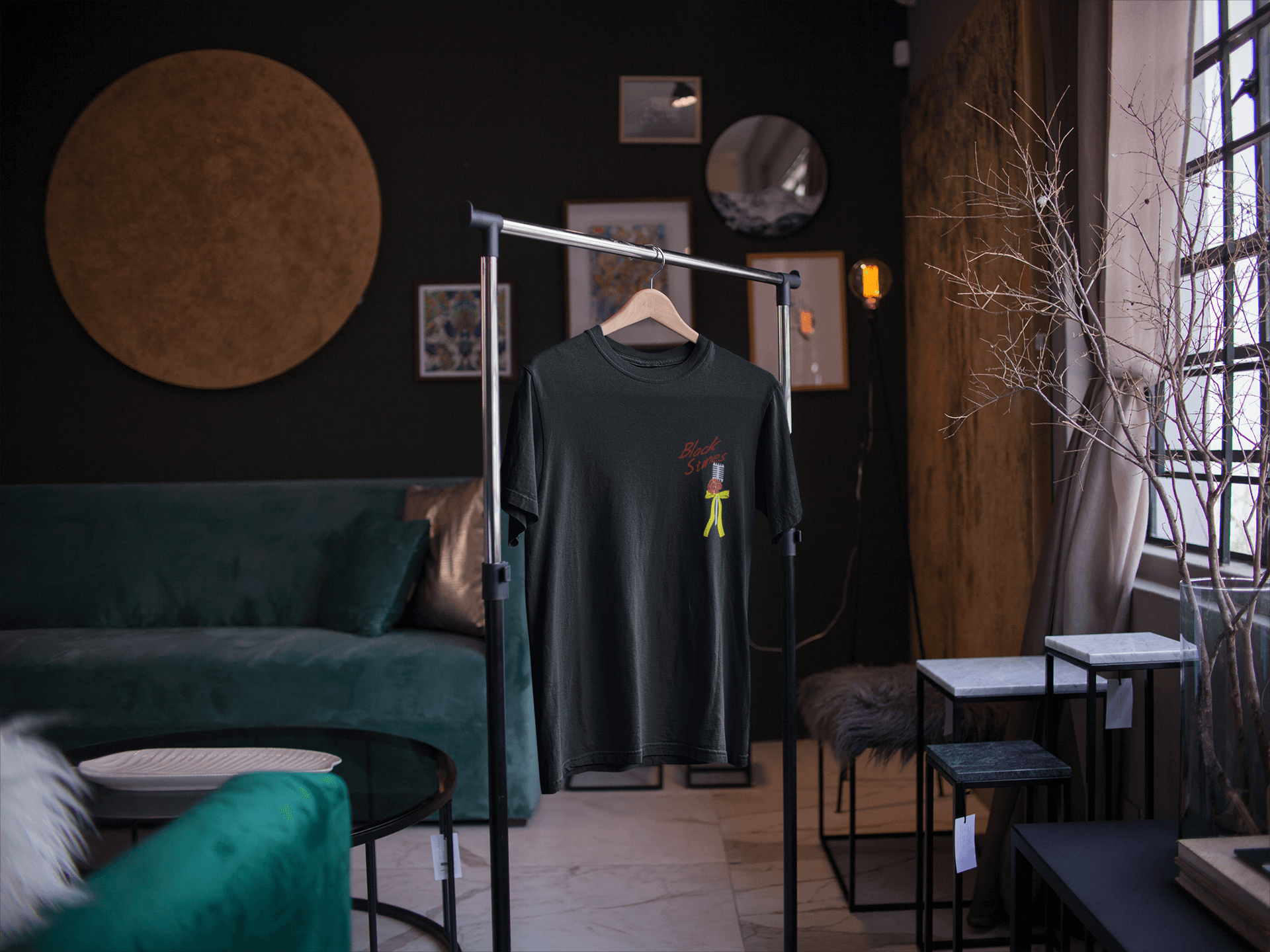 Black Stones T-shirt – Inspired by Nana Fungi Freak