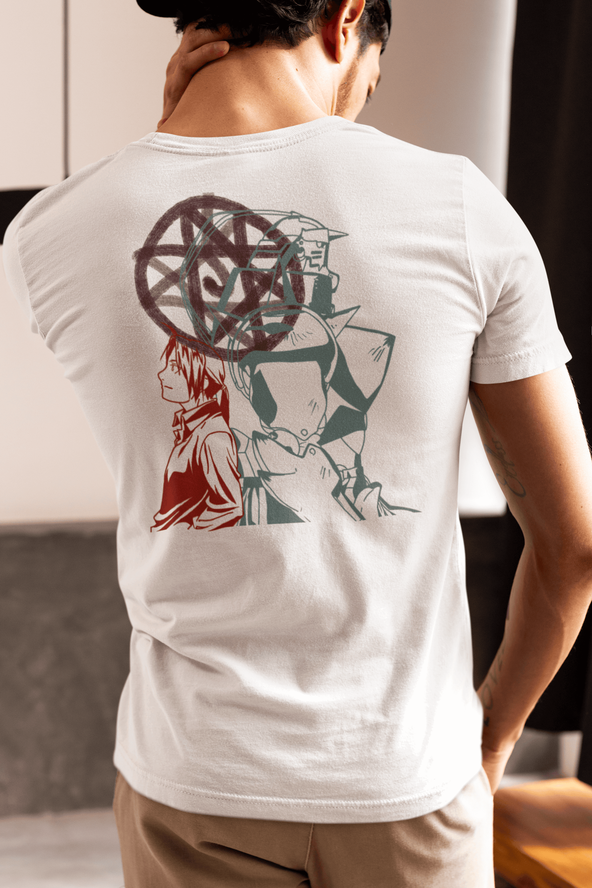 Elric Brothers T-shirt – Inspired by Fullmetal Alchemist Fungi Freak