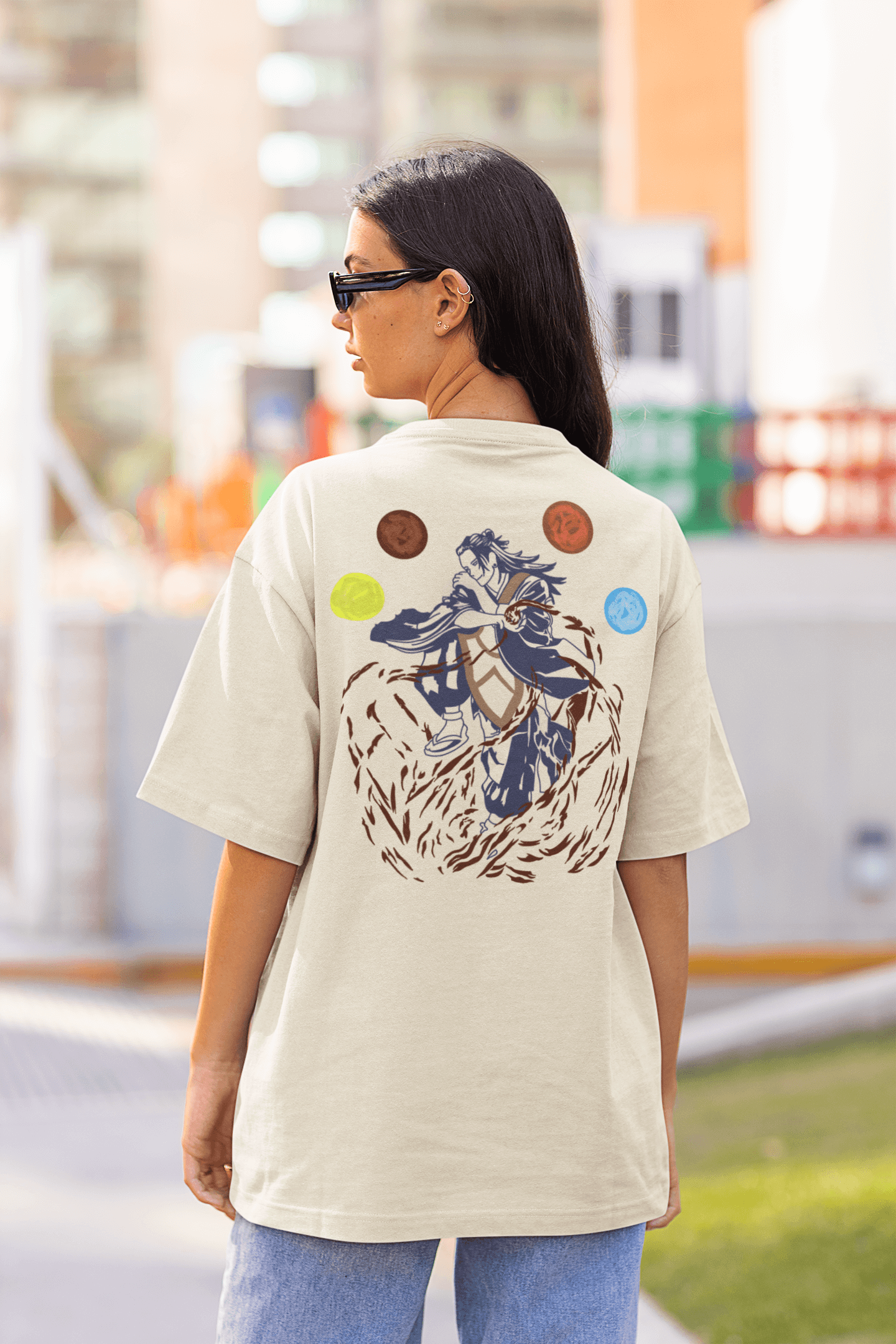Geto Oversized T-shirt – Inspired by Jujutsu Kaisen Fungi Freak