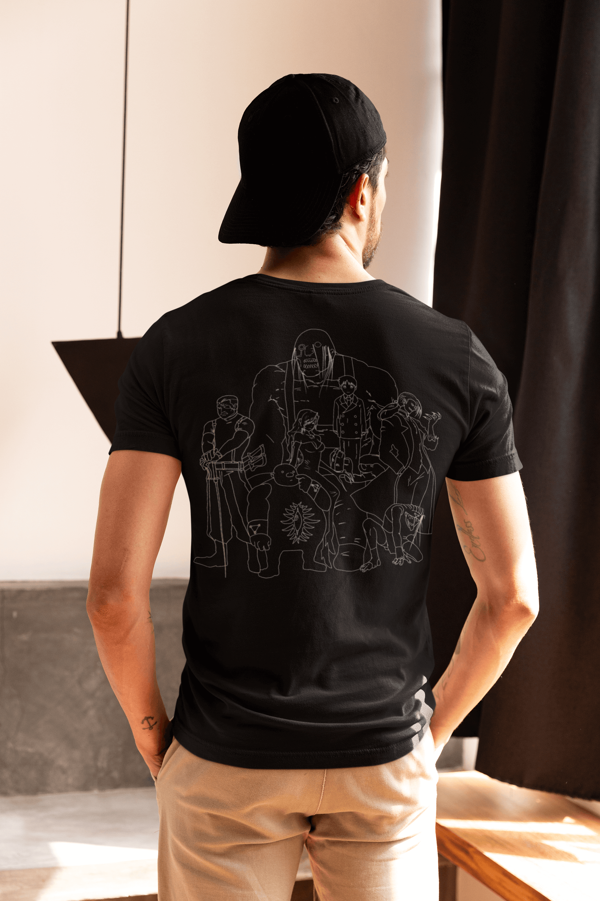 Seven Homunculi T-shirt – Inspired by Fullmetal Alchemist Fungi Freak
