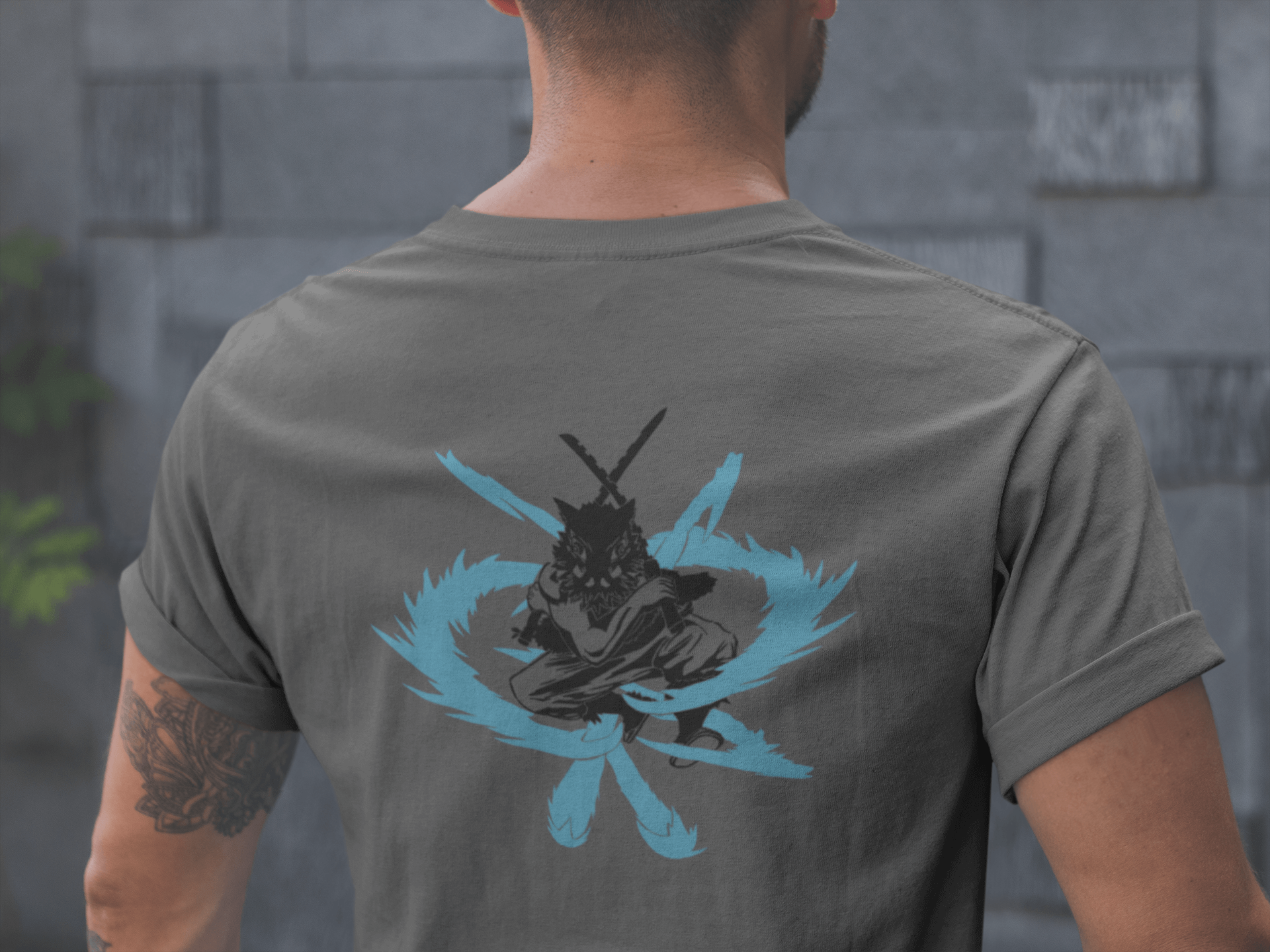 Inosuke T-shirt - Inspired by Demon Slayer Fungi Freak