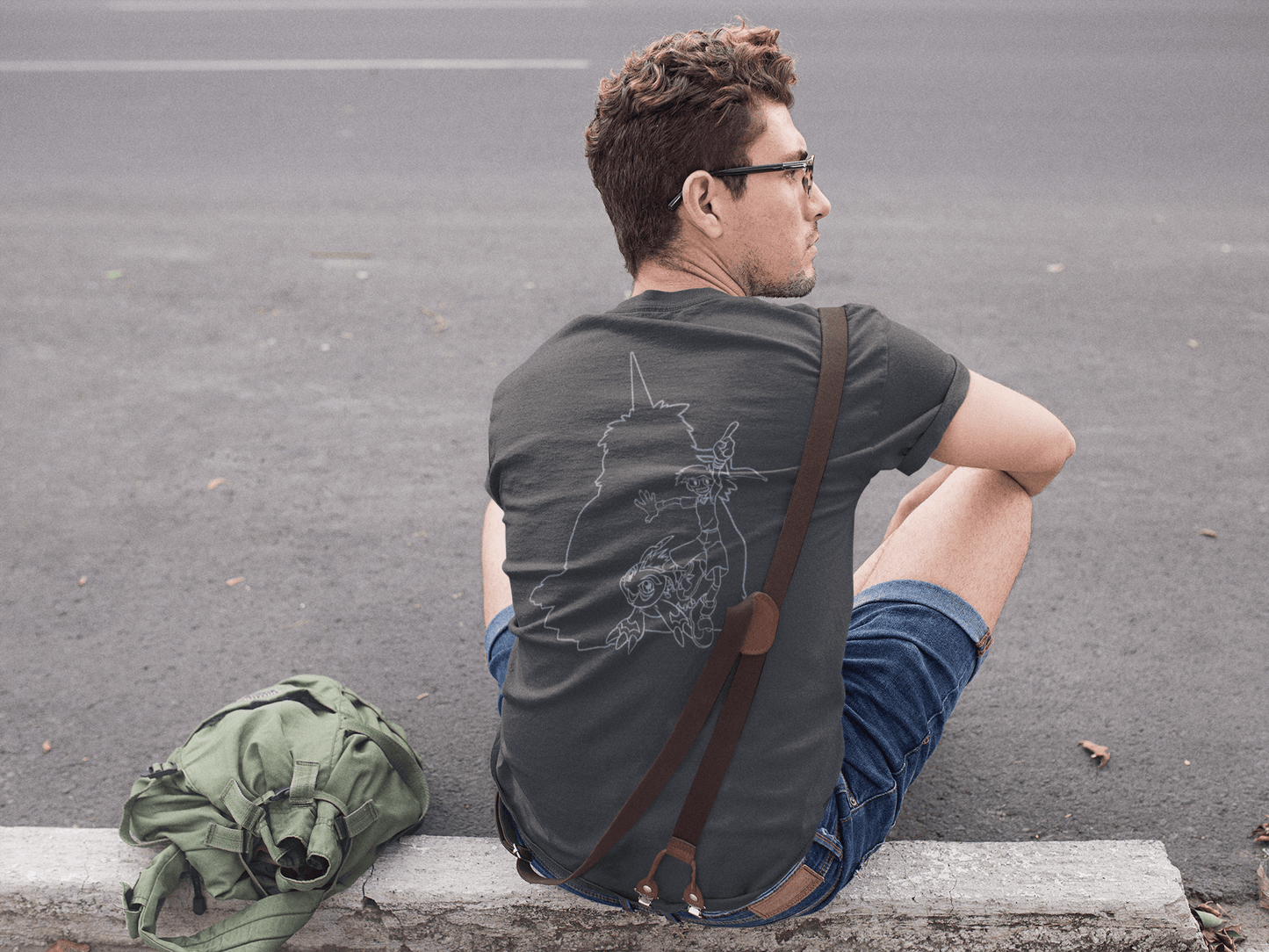 Joe/Gomamon T-shirt – Inspired by Digimon Adventure Fungi Freak