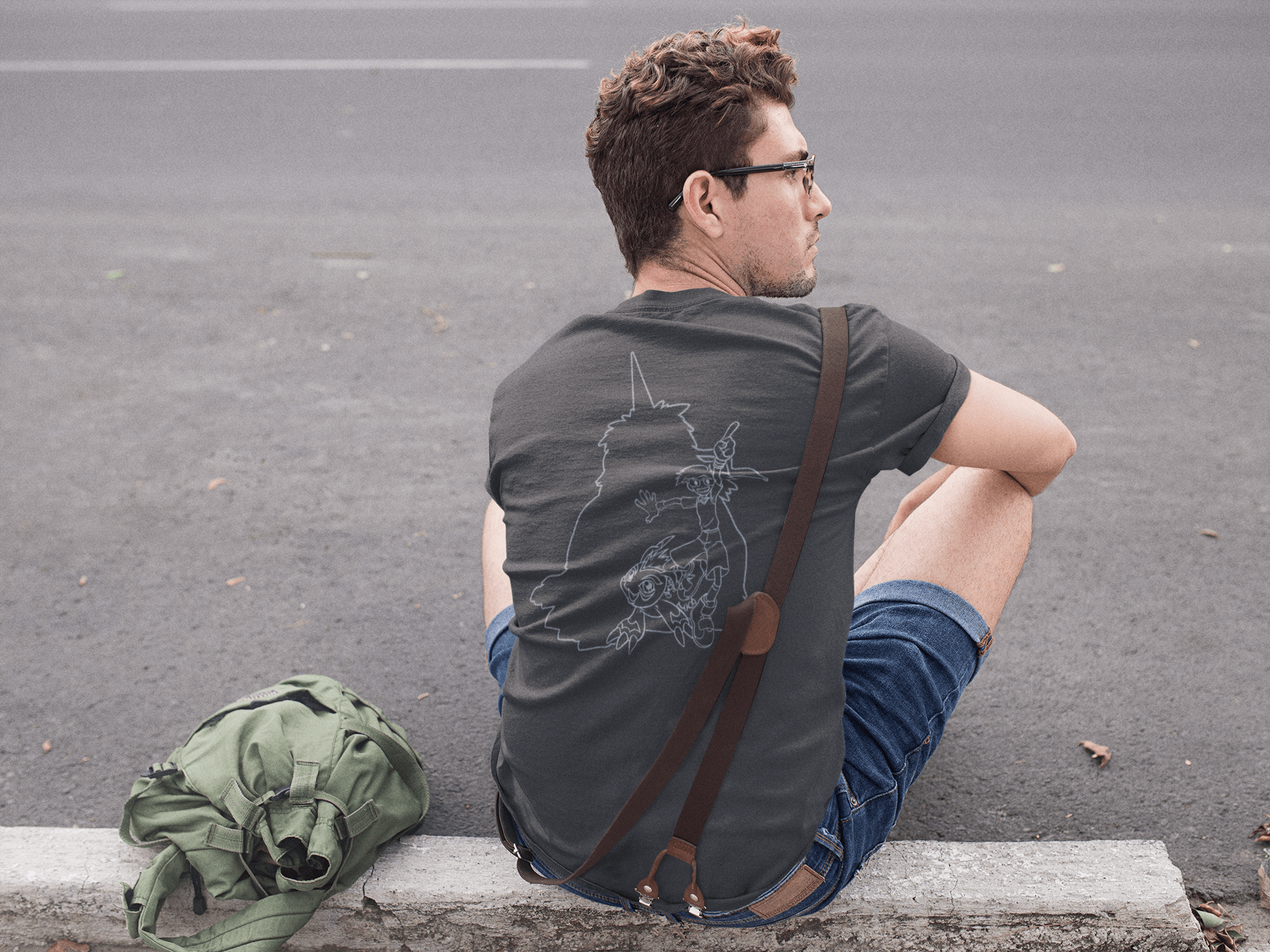 Joe/Gomamon T-shirt – Inspired by Digimon Adventure Fungi Freak