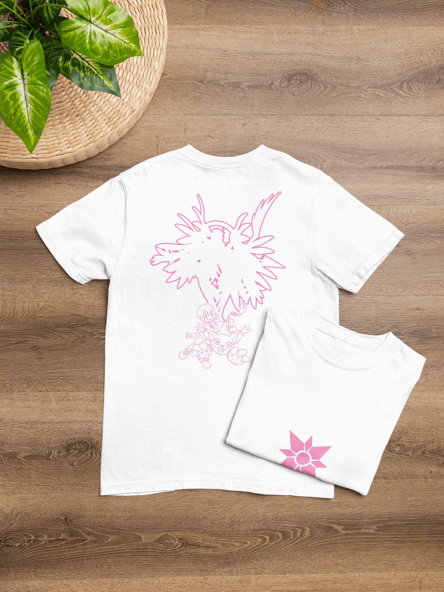 Hikari/Tailmon T-shirt – Inspired by Digimon Adventure Fungi Freak
