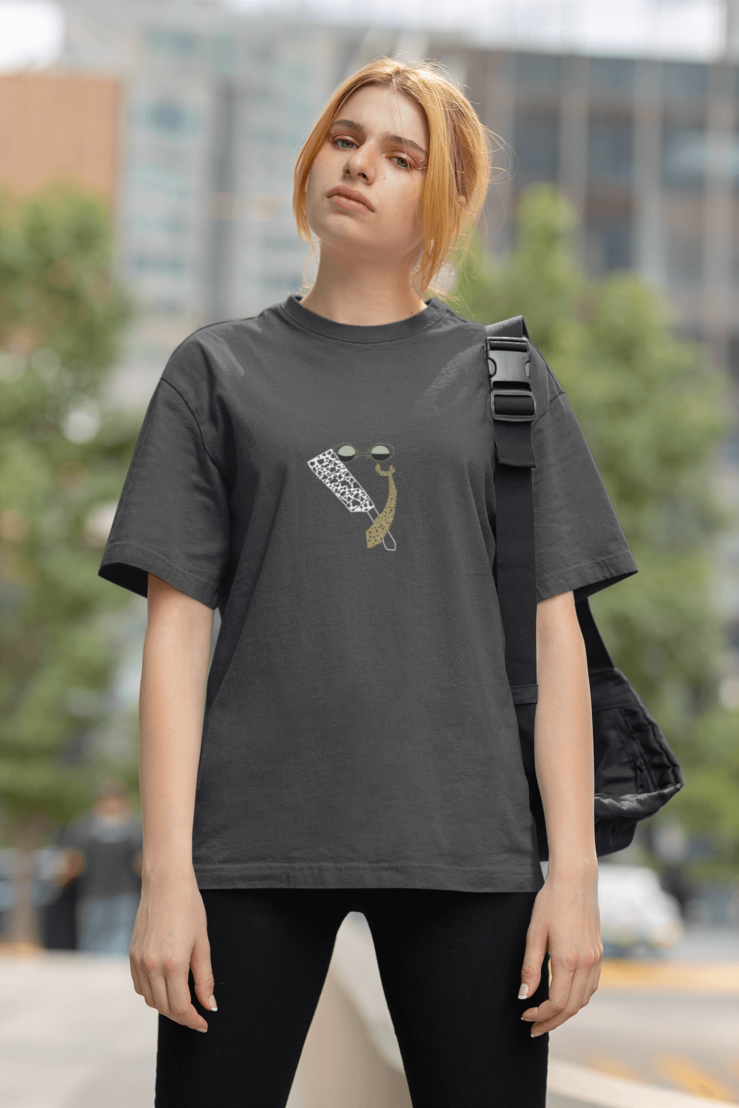 Nanami Oversized T-shirt – Inspired by Jujutsu Kaisen Fungi Freak