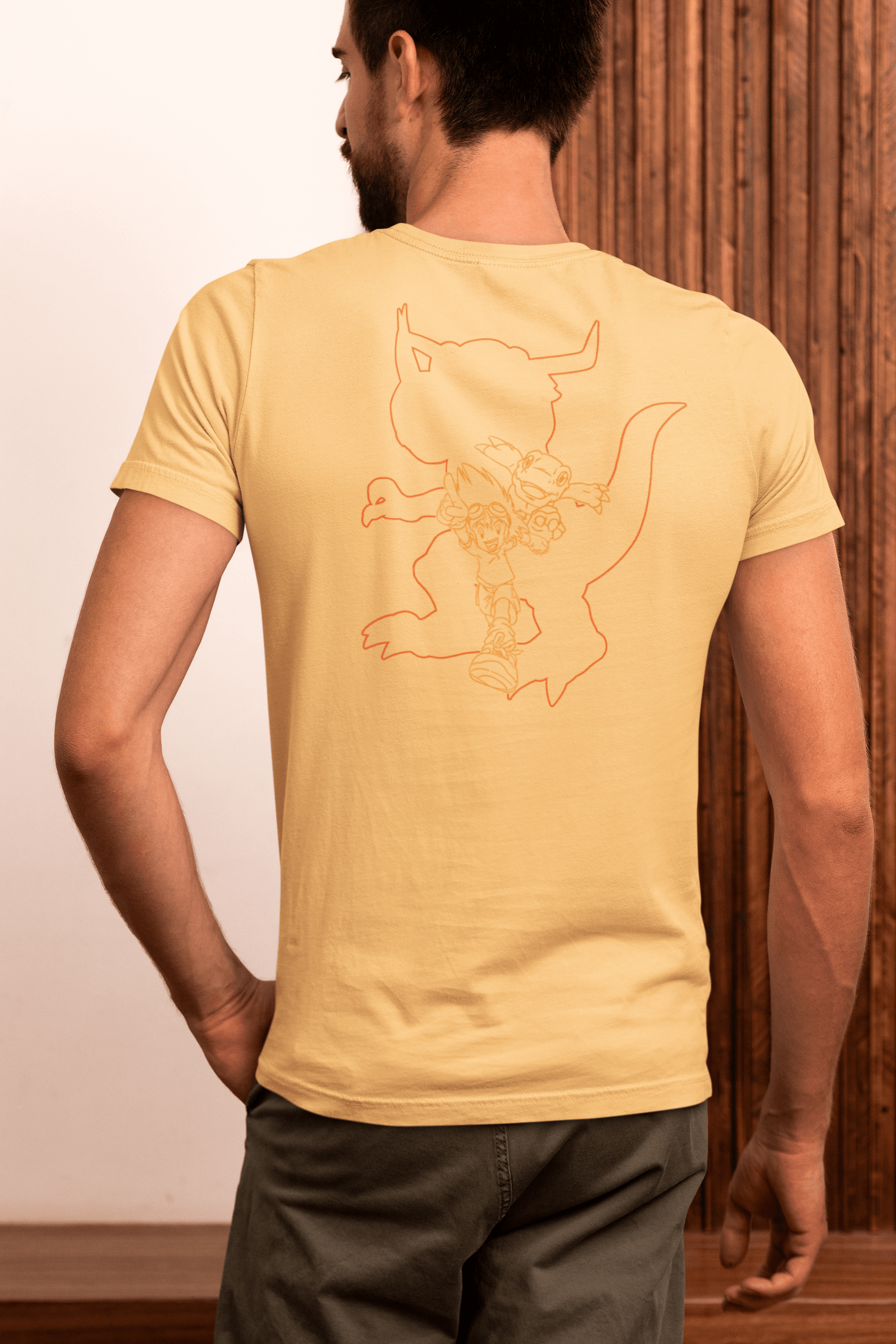 Taichi/Agumon T-shirt – Inspired by Digimon Adventure Fungi Freak