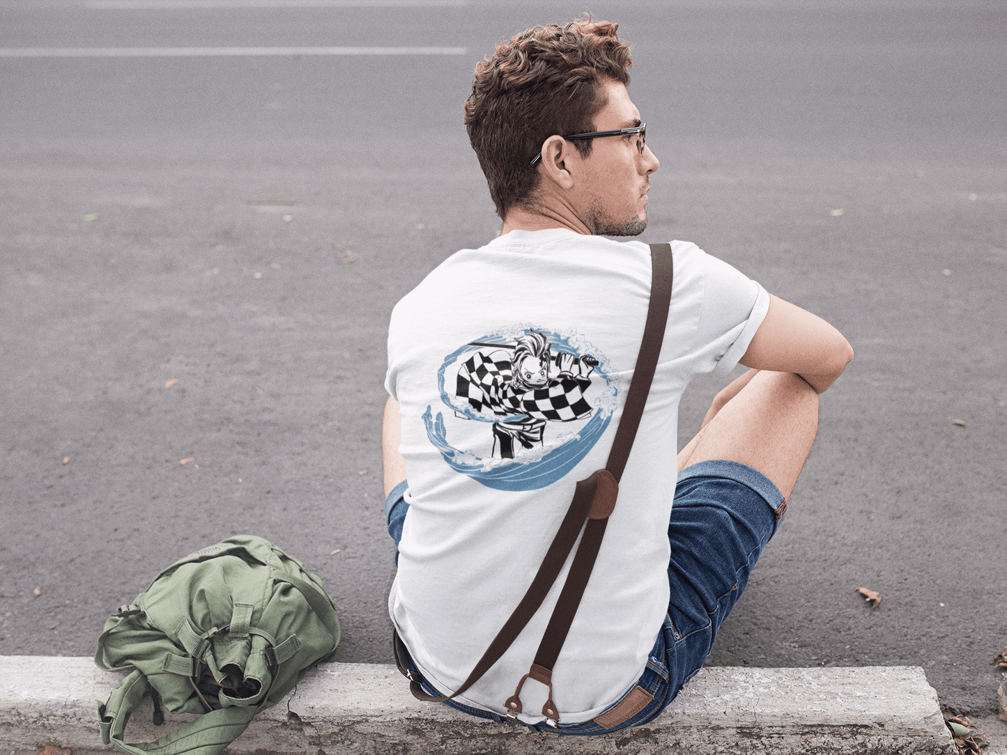 Tanjiro T-shirt - Inspired by Demon Slayer Fungi Freak