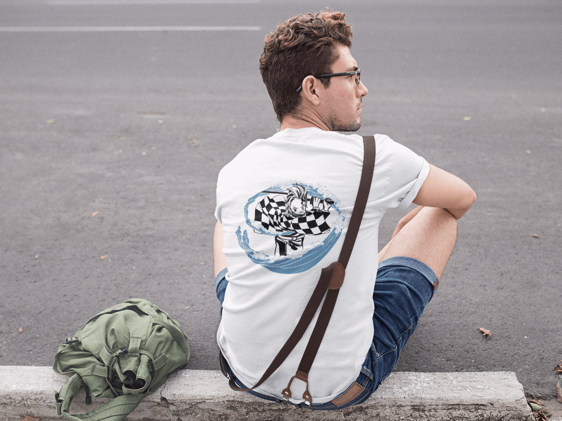 Tanjiro T-shirt - Inspired by Demon Slayer Fungi Freak