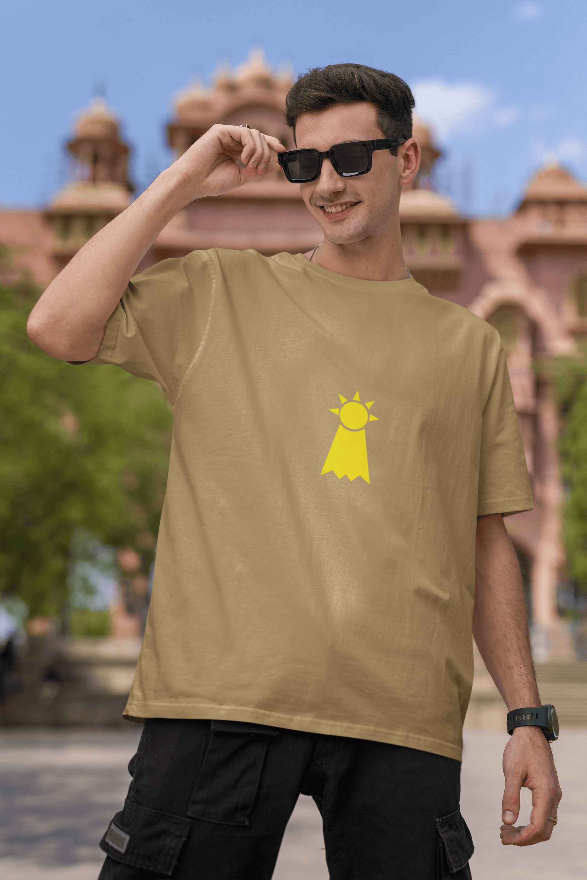 Hope Crest/Patamon Oversized T-shirt – Inspired by Digimon Adventure Fungi Freak