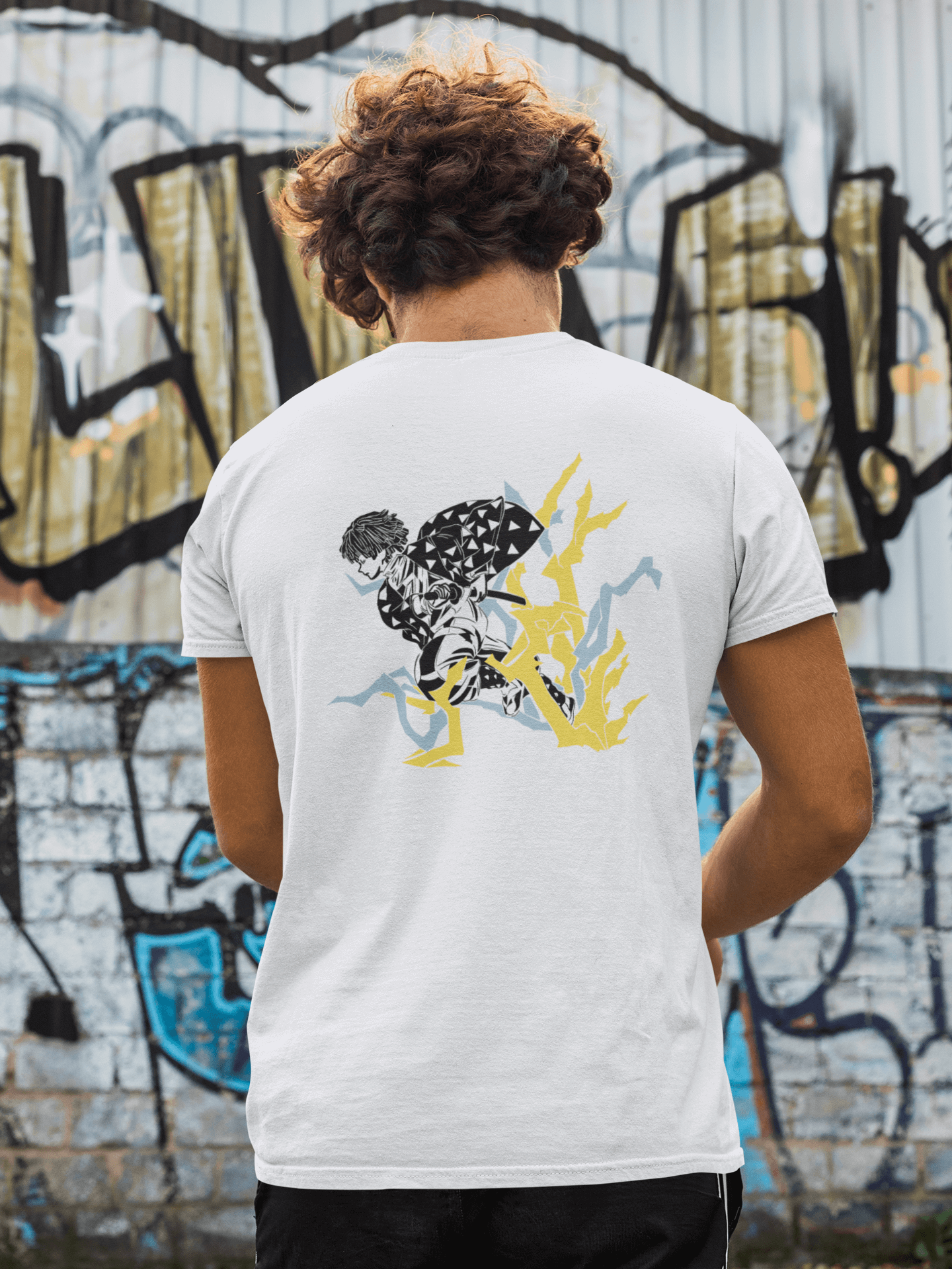 Zenitsu T-shirt - Inspired by Demon Slayer Fungi Freak