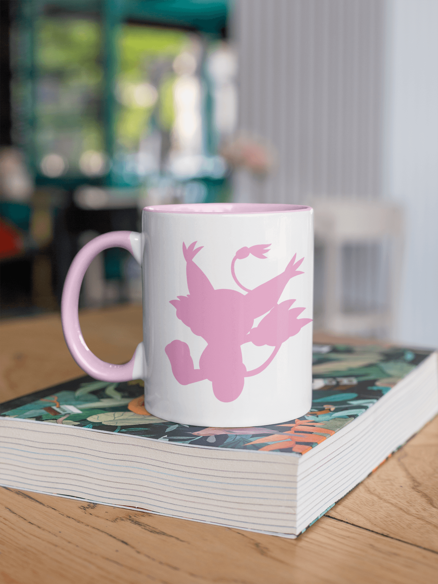 Hikari (Kari)/Tailmon Mug with Color Inside – Inspired by Digimon Adventure Fungi Freak