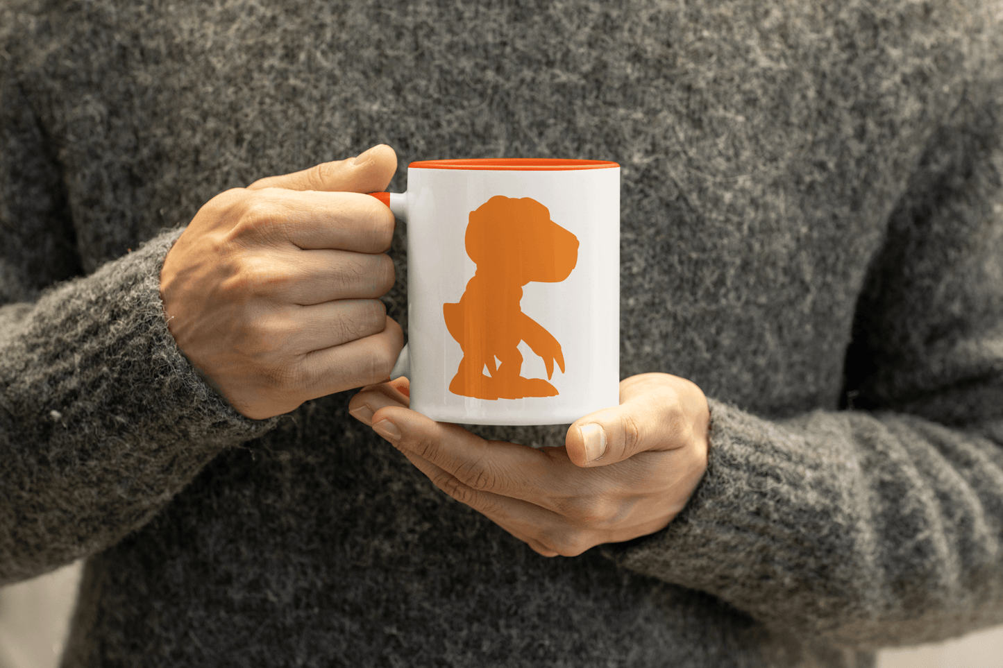 Taichi (Tai)/Agumon Mug with Color Inside – Inspired by Digimon Adventure Fungi Freak