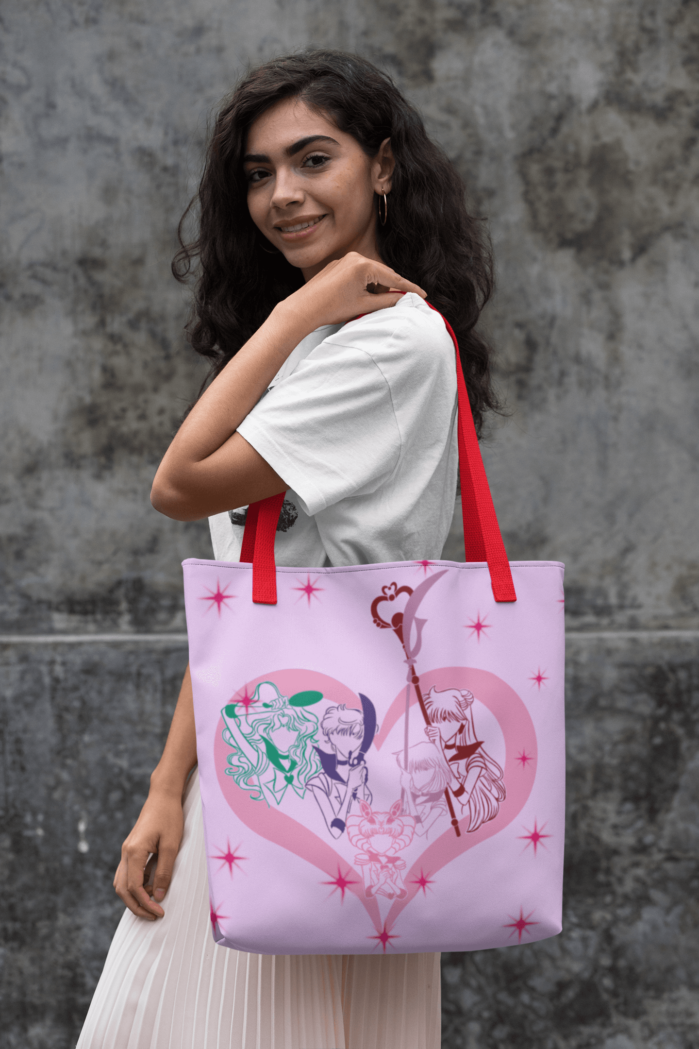 Outer Sailor Guardians Tote Bag – Inspired by Sailor Moon Fungi Freak