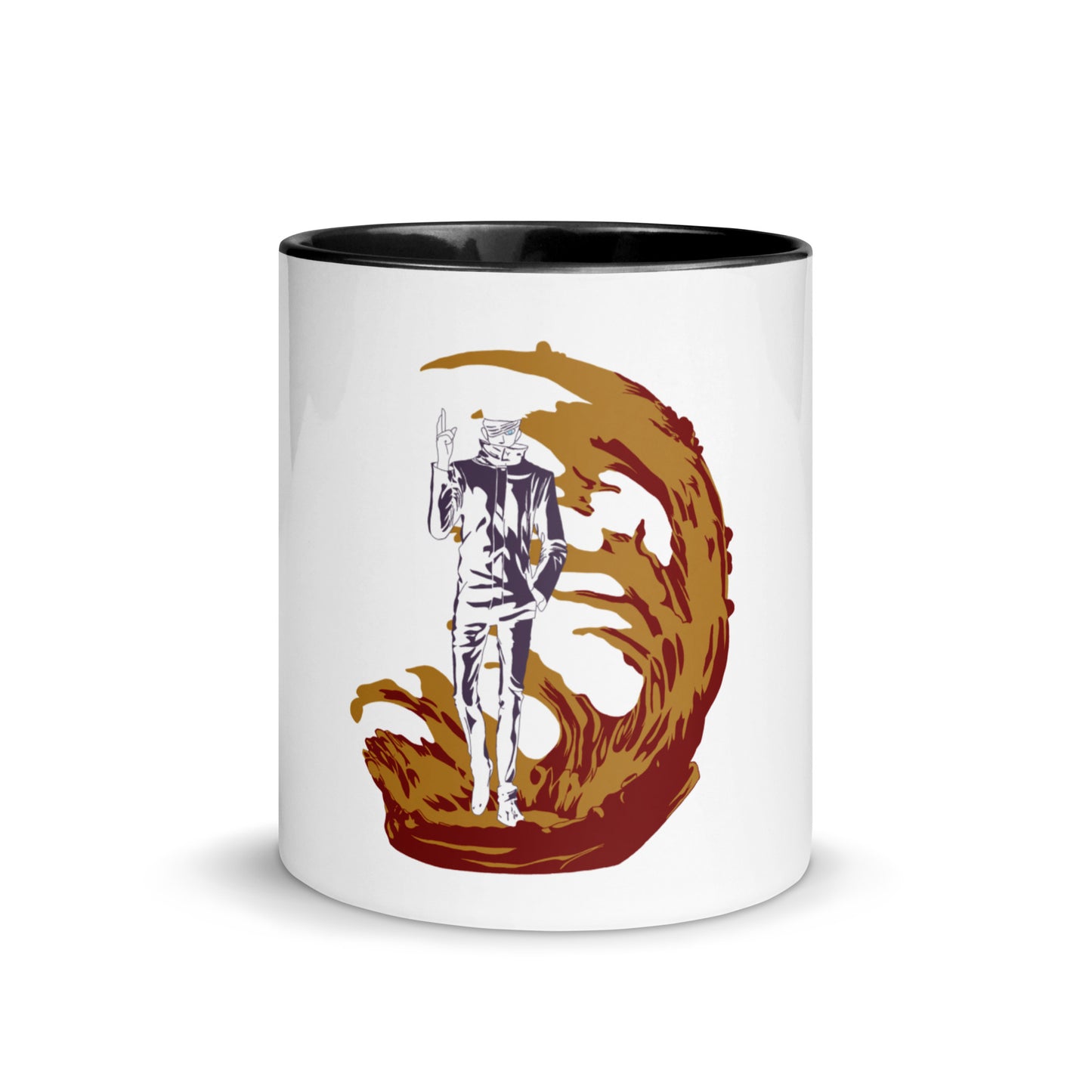 Gojo Mug with Color Inside (Jujutsu Kaisen)